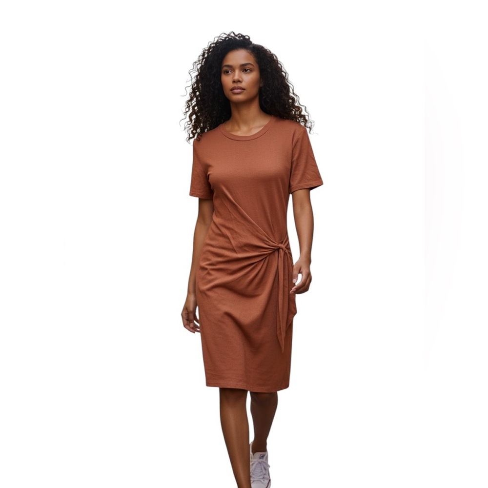 Michael Stars short sleeve, coastal core, cozy core, athleisure dress